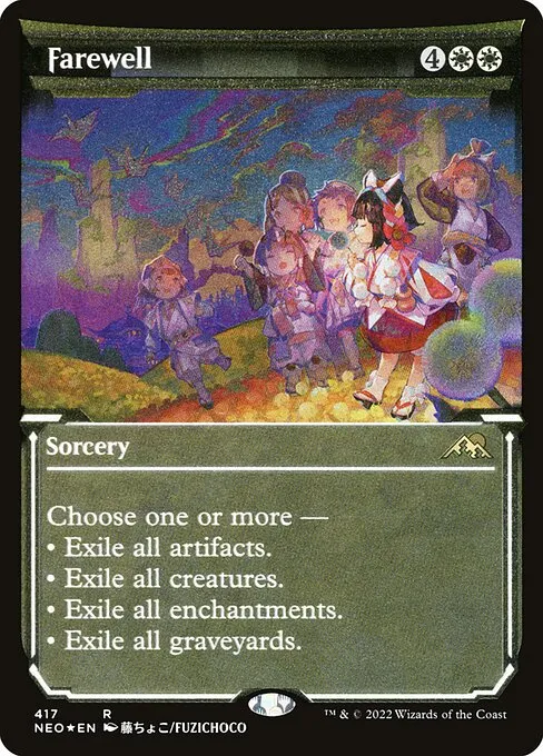 Farewell · Kamigawa: Neon Dynasty 417/531