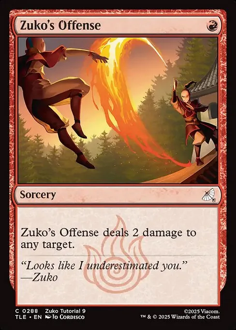 Zuko's Offense · Avatar: The Last Airbender Eternal 288/317