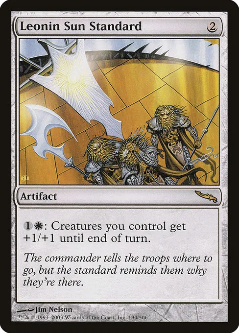 Leonin Sun Standard · Mirrodin 194/306