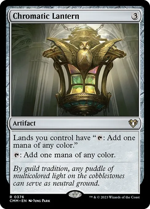 Chromatic Lantern · Commander Masters 376/1067