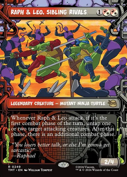 Raph & Leo, Sibling Rivals · Teenage Mutant Ninja Turtles 249/320