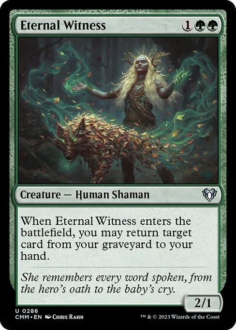 Eternal Witness · Commander Masters 286/1067