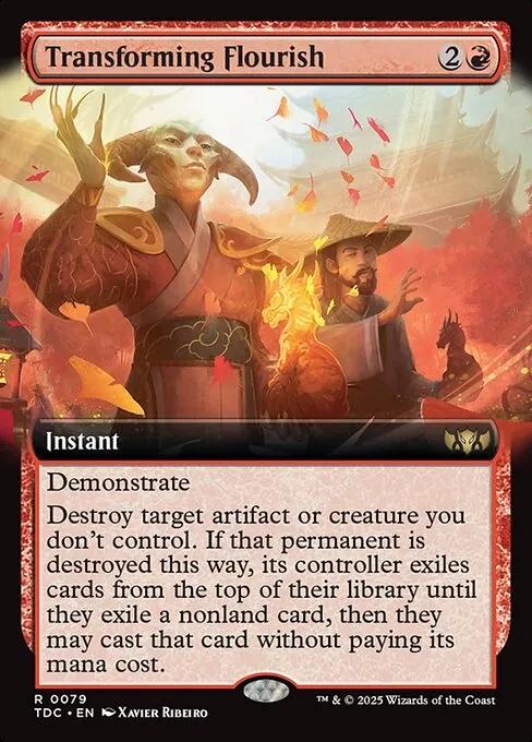 Transforming Flourish · Tarkir: Dragonstorm Commander 79/413