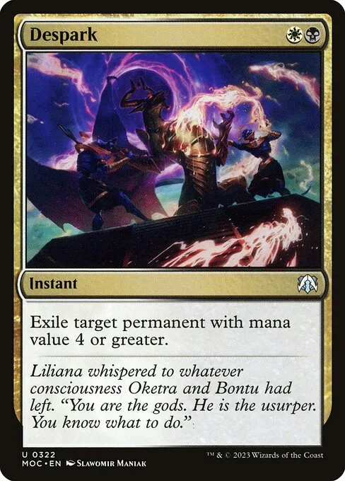 Despark · March of the Machine Commander 322/450