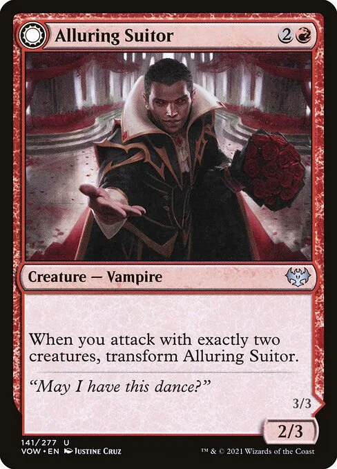 Alluring Suitor // Deadly Dancer · Innistrad: Crimson Vow 141/423