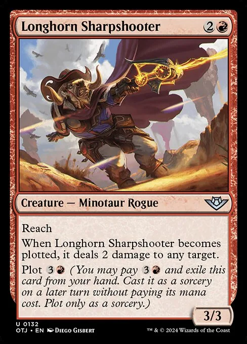 Longhorn Sharpshooter · Outlaws of Thunder Junction 132/374