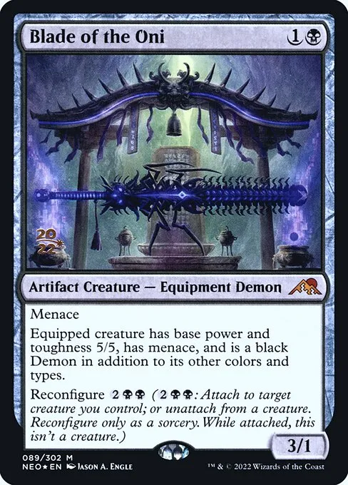 Blade of the Oni · Kamigawa: Neon Dynasty Promos 89s/148