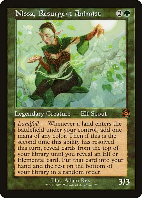 Nissa, Resurgent Animist · March of the Machine: The Aftermath 72/230