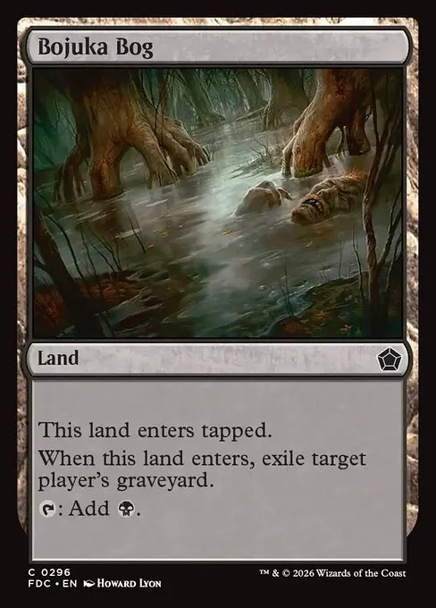 Bojuka Bog · Foundations Commander 296/3