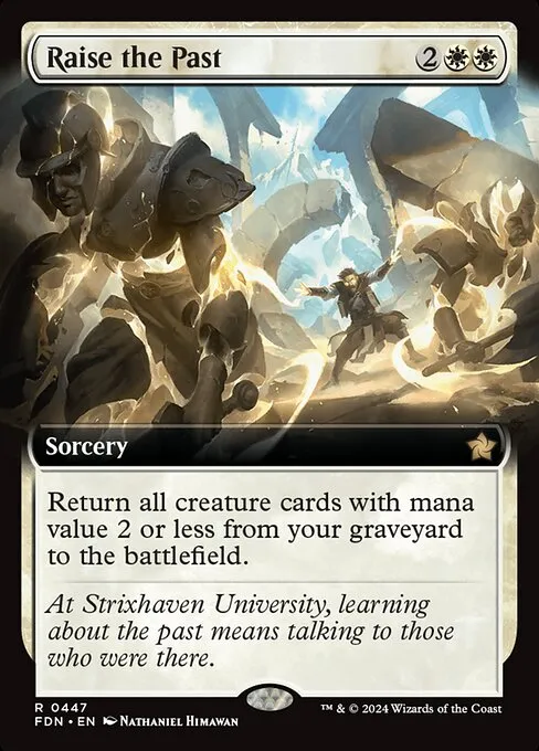 Raise the Past · Foundations 447/771