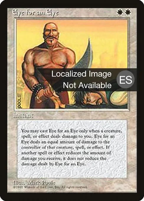 Eye for an Eye · Fourth Edition Foreign Black Border 25/378