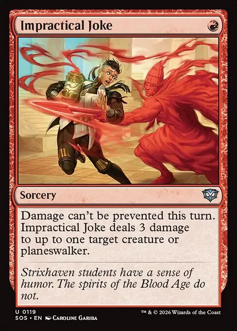 Impractical Joke · Secrets of Strixhaven 119/368