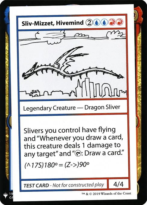 Sliv-Mizzet, Hivemind · Mystery Booster Playtest Cards 2019 99/121