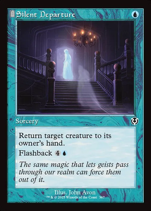 Silent Departure · Innistrad Remastered 367/495