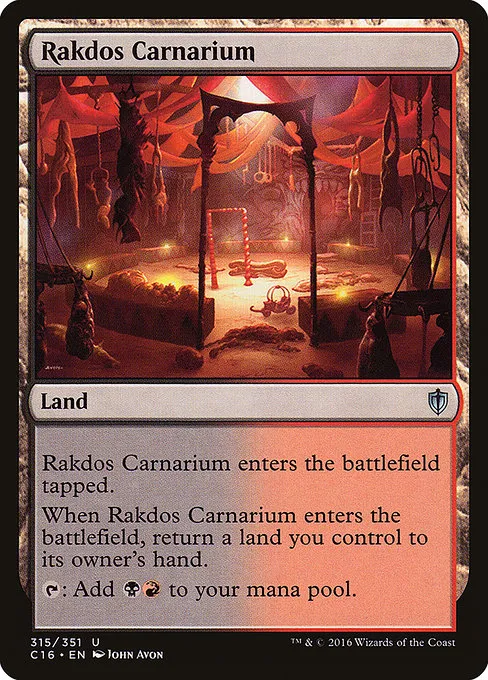 Rakdos Carnarium · Commander 2016 315/351