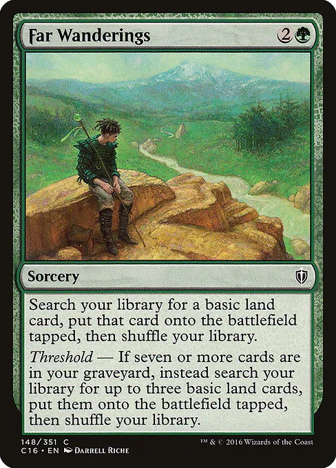 Far Wanderings · Commander 2016 148/351