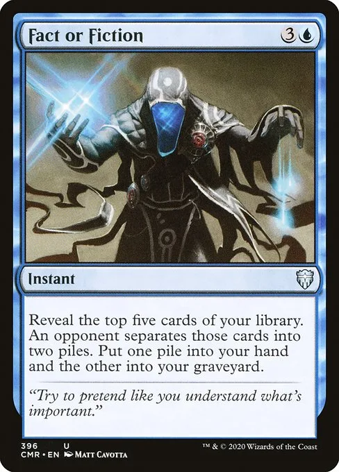 Fact or Fiction · Commander Legends 396/718