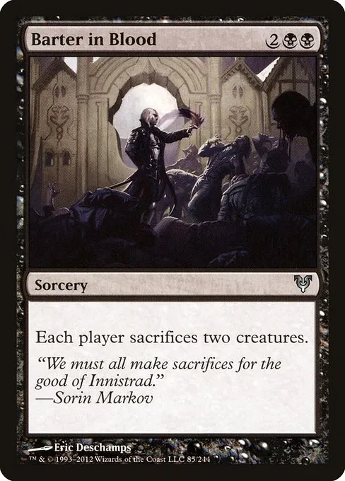 Barter in Blood · Avacyn Restored 85/244