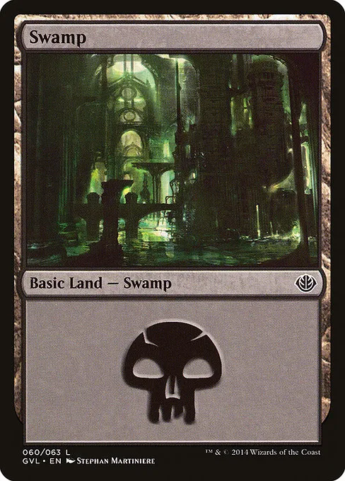 Swamp · Duel Decks Anthology: Garruk vs. Liliana 60/63