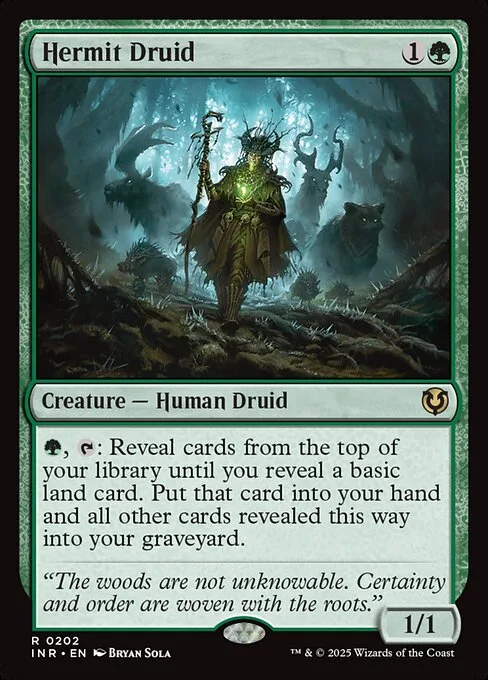 Hermit Druid · Innistrad Remastered 202/495