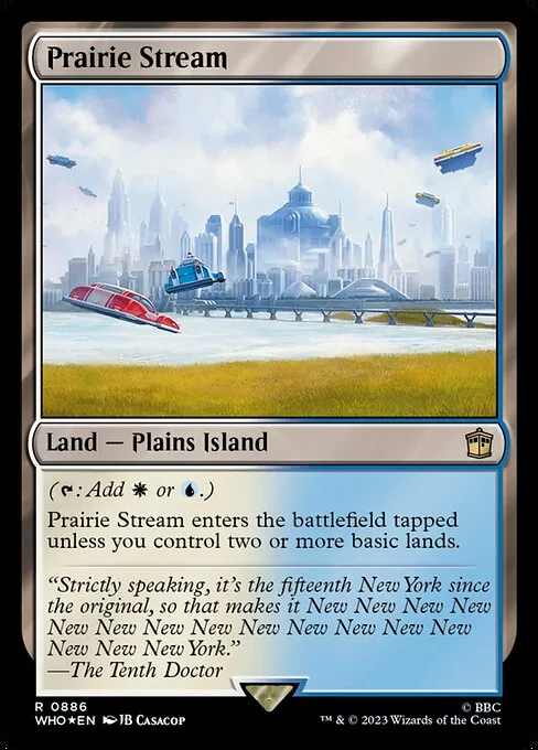 Prairie Stream · Doctor Who 886/1178