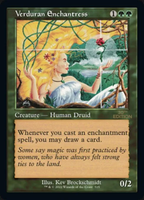 Verduran Enchantress · 30th Anniversary Edition 515/594