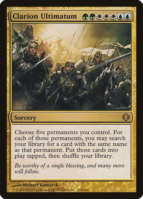 Clarion Ultimatum · Shards of Alara 163/250