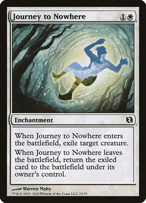Journey to Nowhere · Duel Decks: Elspeth vs. Tezzeret 23/79