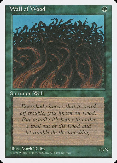 Wall of Wood · Fourth Edition 284/380