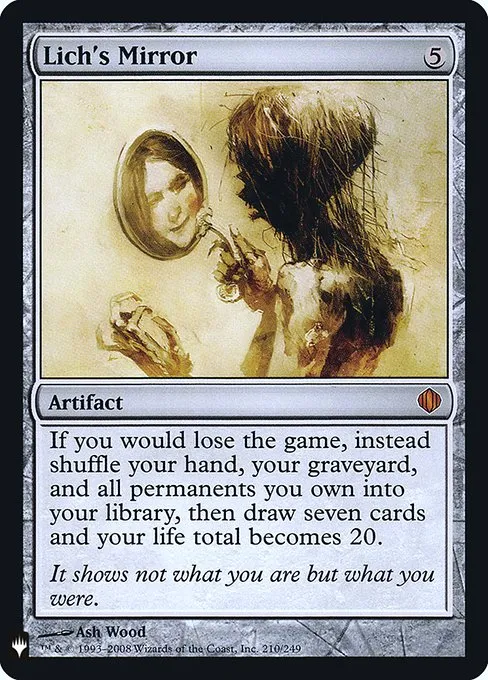 Lich's Mirror · The List ALA-210/5050