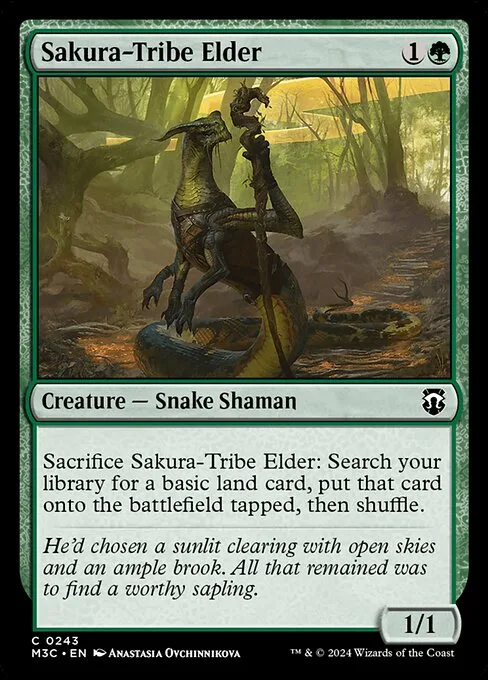 Sakura-Tribe Elder · Modern Horizons 3 Commander 243/398