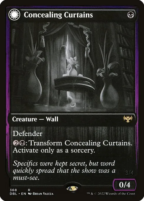 Concealing Curtains // Revealing Eye · Innistrad: Double Feature 368/535