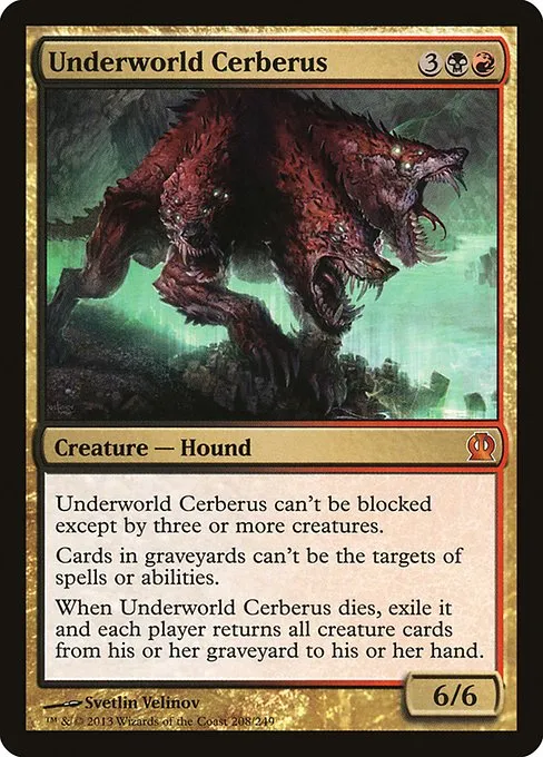 Underworld Cerberus · Theros 208/249