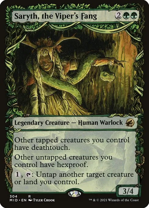 Saryth, the Viper's Fang · Innistrad: Midnight Hunt 304/399