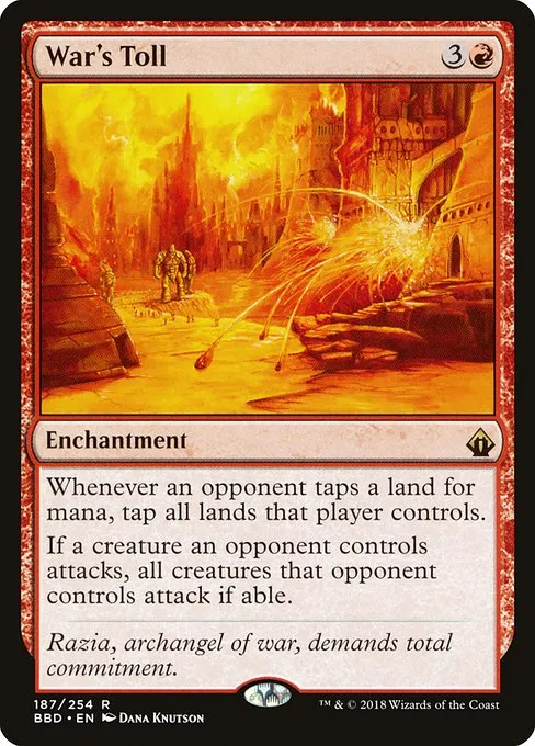War's Toll · Battlebond 187/256