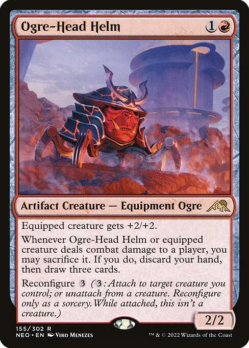 Ogre-Head Helm · Kamigawa: Neon Dynasty 155/531