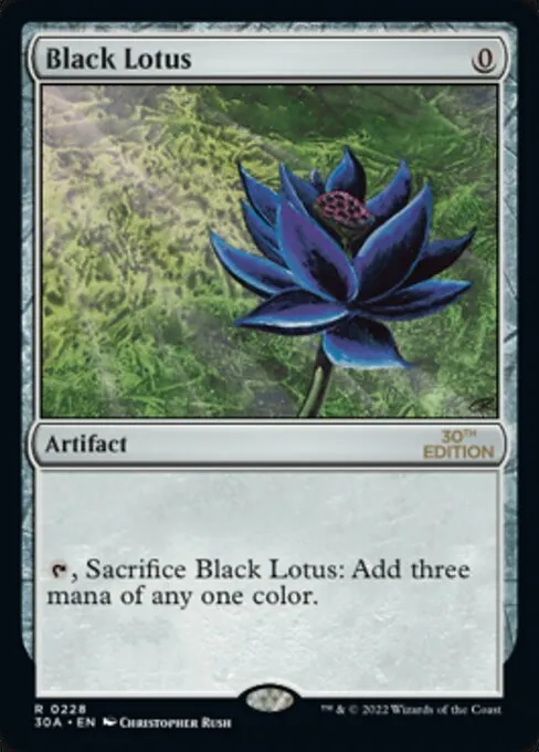 Black Lotus · 30th Anniversary Edition 228/594