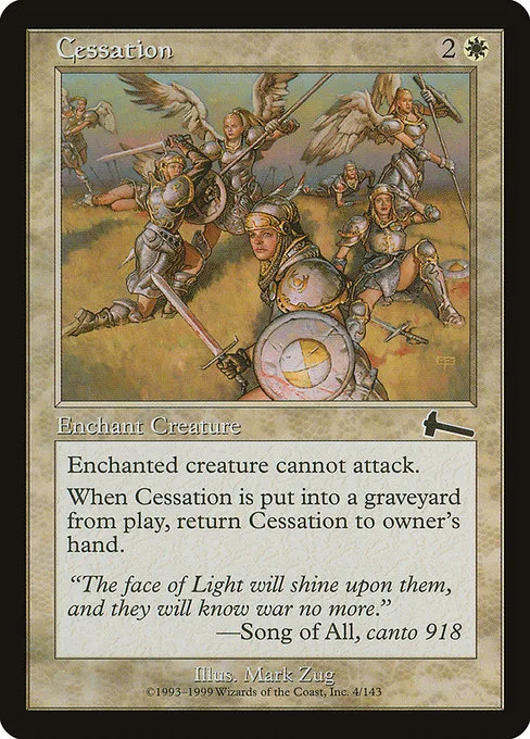 Cessation · Urza's Legacy 4/143