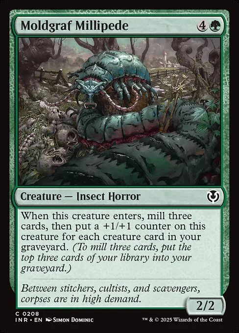 Moldgraf Millipede · Innistrad Remastered 208/495