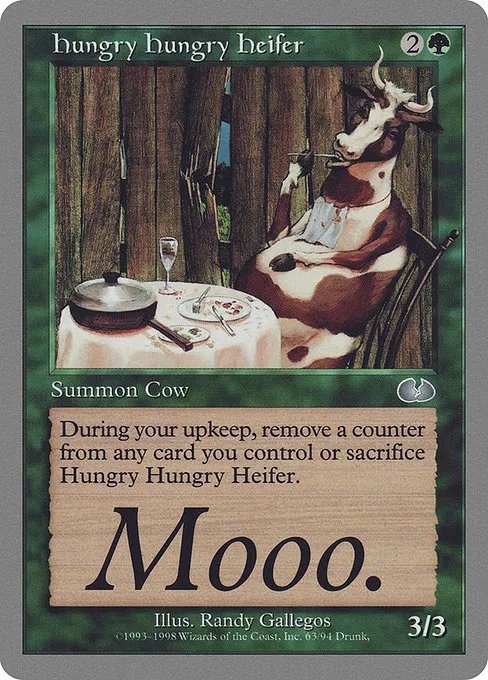 Hungry Hungry Heifer · Unglued 63/88