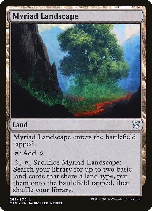 Myriad Landscape · Commander 2019 261/302