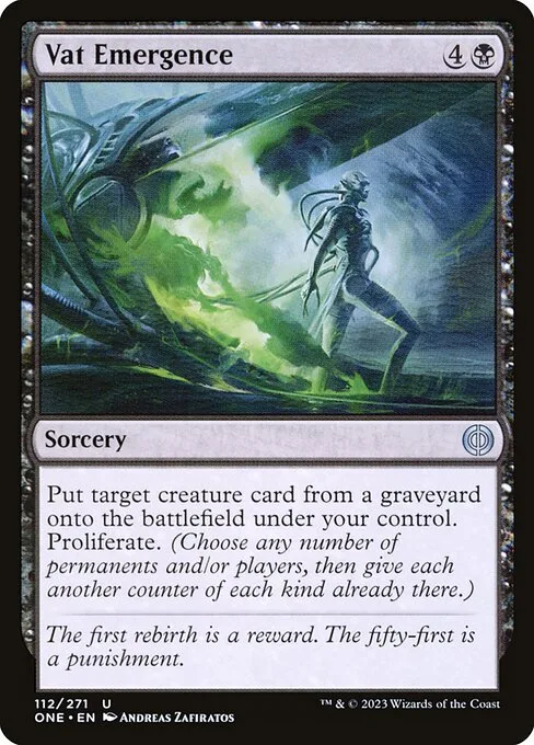 Vat Emergence · Phyrexia: All Will Be One 112/479