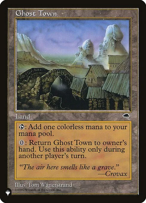 Ghost Town · The List TMP-318/5050