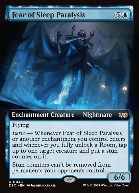 Fear of Sleep Paralysis · Duskmourn: House of Horror Commander 43/373