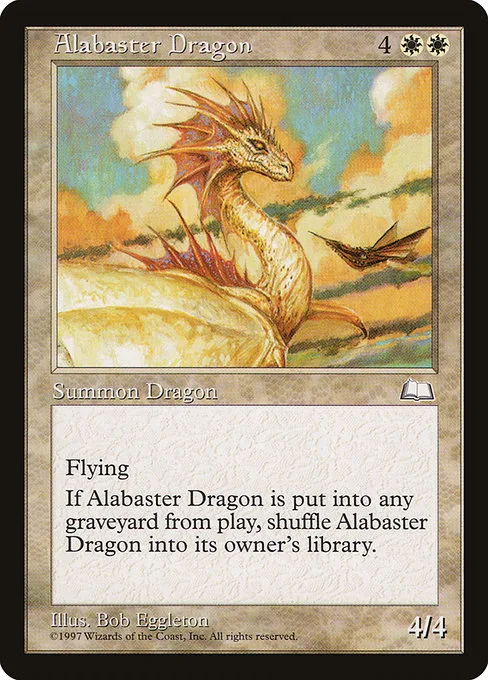 Alabaster Dragon · Weatherlight 2/167