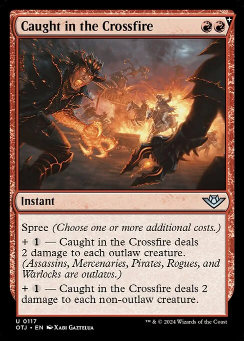 Caught in the Crossfire · Outlaws of Thunder Junction 117/374
