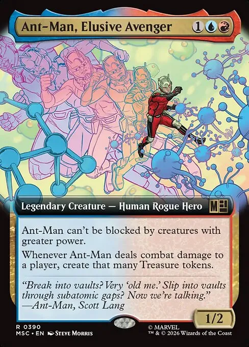 Ant-Man, Elusive Avenger · Marvel Super Heroes Commander 390/9