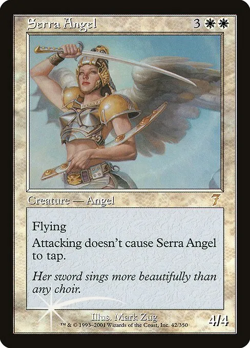 Serra Angel · Seventh Edition 42★/708