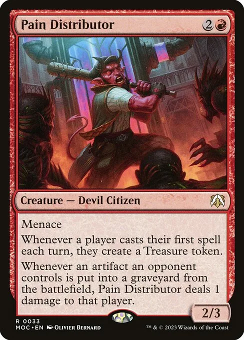 Pain Distributor · March of the Machine Commander 33/450