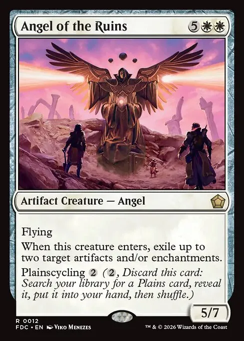 Angel of the Ruins · Foundations Commander 12/3
